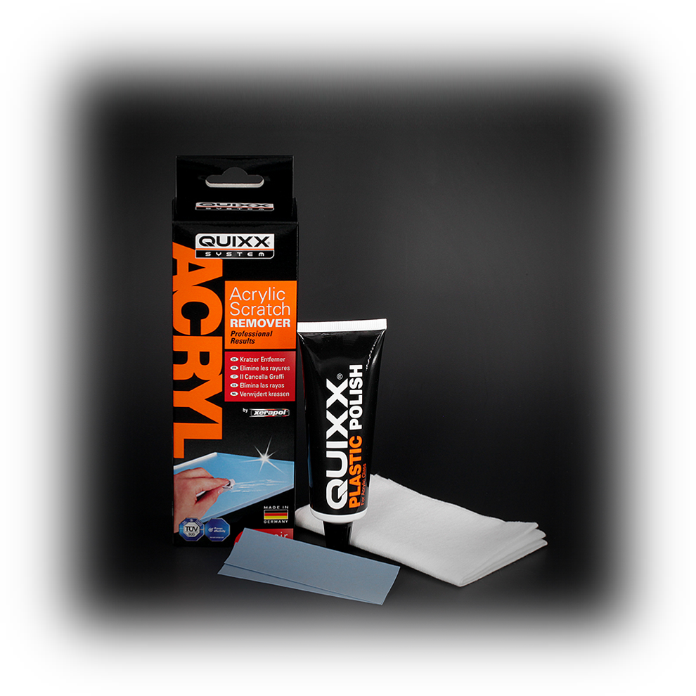 Acrylic Scratch Remover  QUIXX – Repair it. Yourself!
