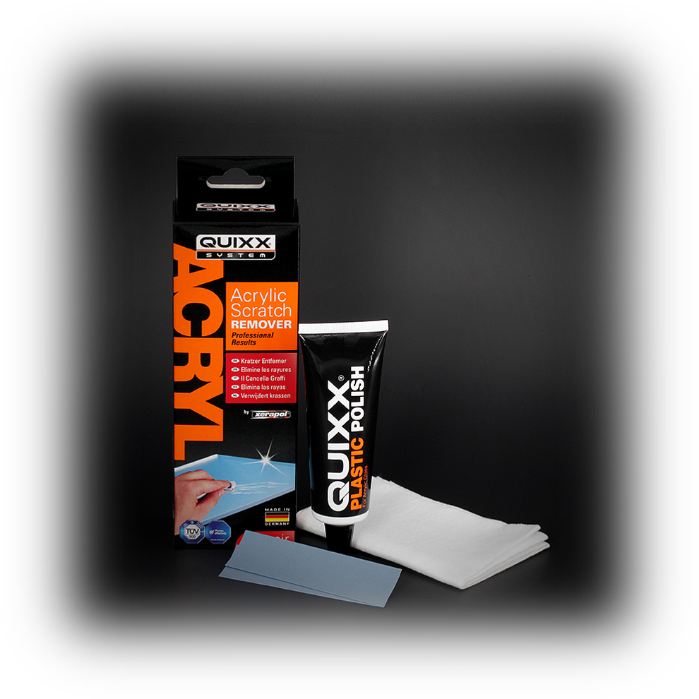 QUIXX Xerapol Scratch Remover for Acrylic and Plexiglass