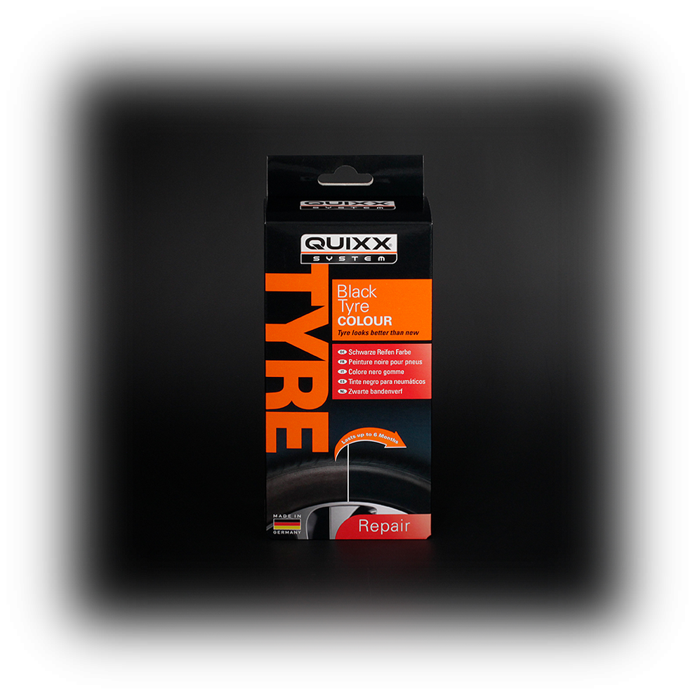 Black Tyre Colour QUIXX Repair it. Yourself!