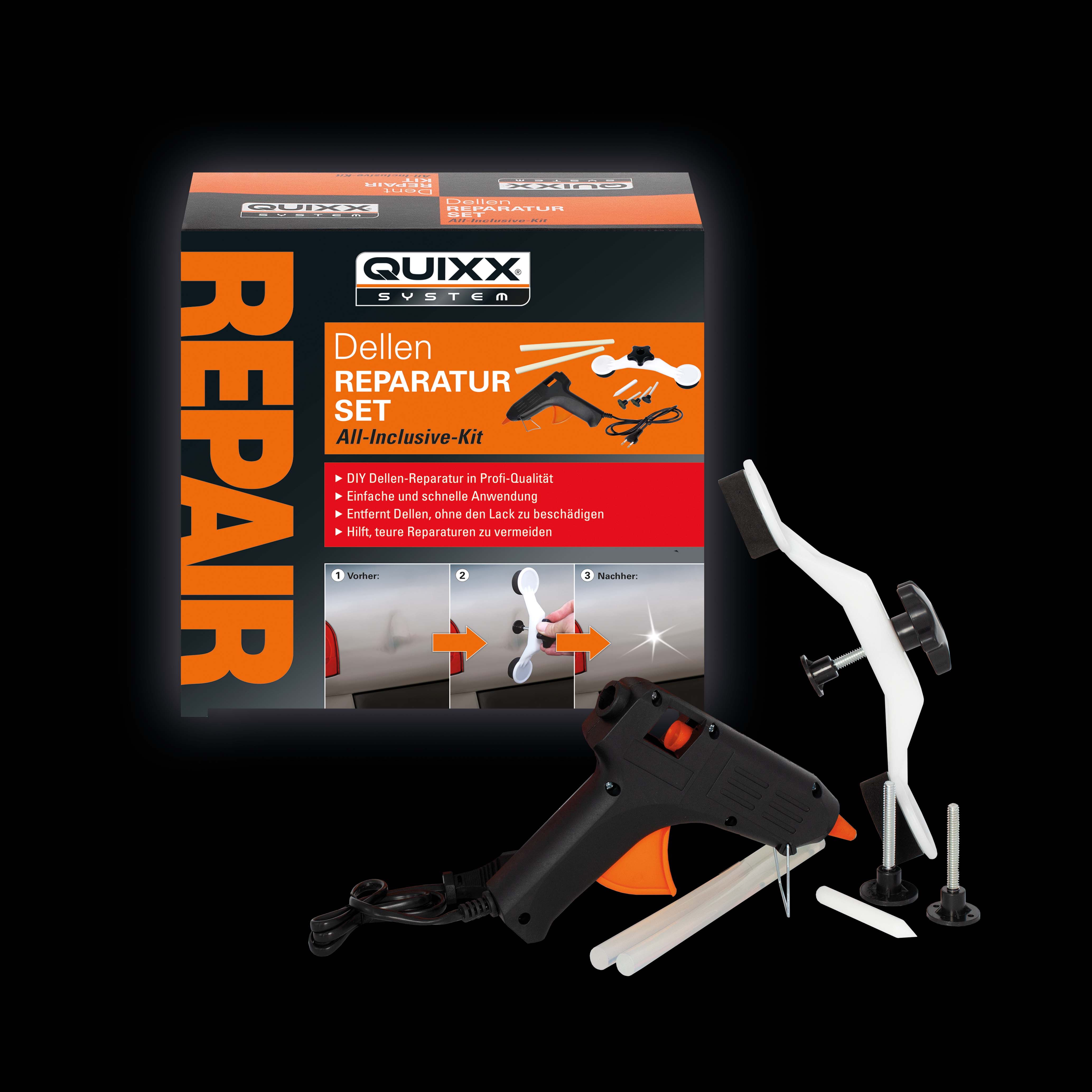 Dellen Reparatur Set